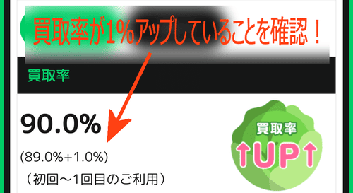 買取きゃべつ_買取率アップ